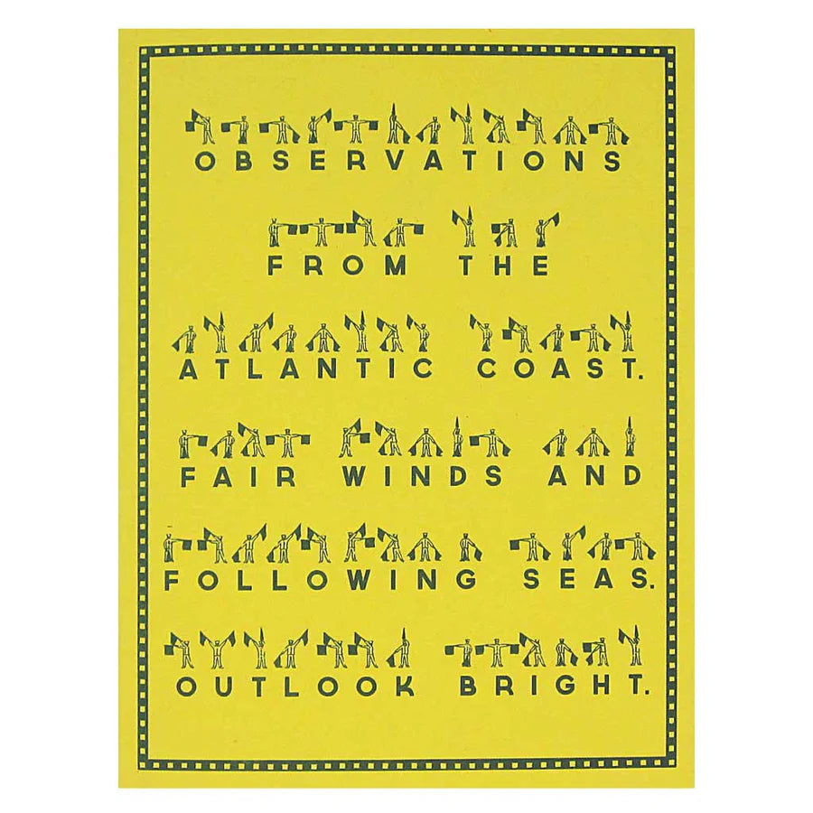 Notebook - Observations from the Atlantic Coast